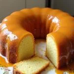 Bolo de Ananás Caramelizado Doce finalizado, perfeito para ser servido em qualquer ocasião.