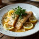 Served Bacalhau à Conde da Guarda, a delicious traditional dish garnished for an inviting meal.