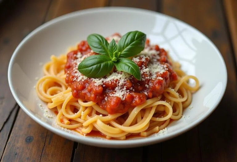 Delicious homemade molho para massa served on pasta, perfect for any meal.