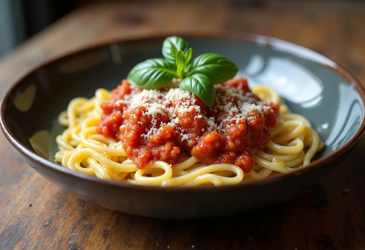 Delicious homemade molho para massa served on pasta, perfect for any meal.