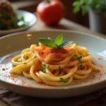 Gourmet dish featuring pimenta caiena seasoning, showcasing its flavor and appeal.