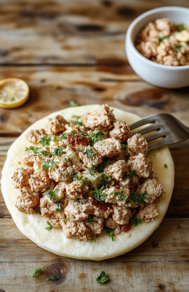 A colorful plate featuring cooked ground turkey mixed with vibrant vegetables like bell peppers, spinach, and cherry tomatoes, garnished with fresh herbs, all arranged neatly on a rustic wooden table with natural lighting emphasizing the textures and freshness.