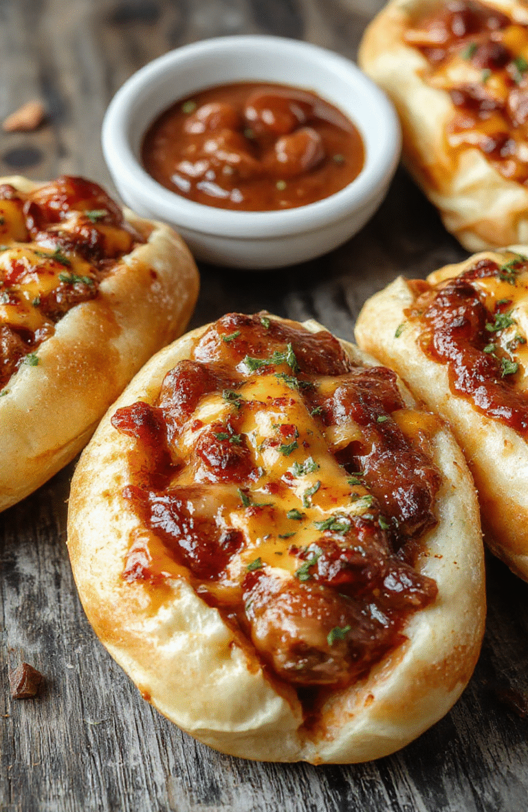 Colorful plate featuring crispy, golden-brown grilled cheese-wrapped hot dogs on a white plate with a side of fresh tomato slices, styled casually on a wooden table with soft natural light highlighting the melty cheese, crunchy bread, and juicy hot dogs.