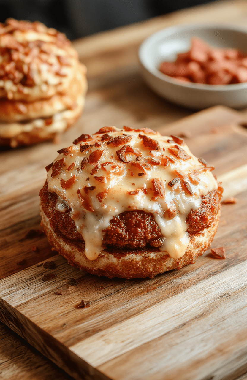 A perfectly sliced fluffy Japanese egg sandwich on soft shokupan bread, golden-brown crust, filled with creamy sweetened egg custard, garnished with kizami nori and sesame seeds, served on a wooden board with matcha tea and cherry blossoms in background
